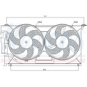 Ventilateur, refroidissement du moteur