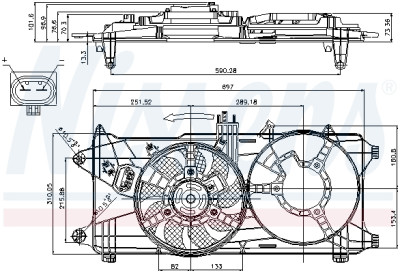 Ventilateur, refroidissement du moteur
