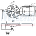 Ventilateur, refroidissement du moteur