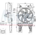 Ventilateur, refroidissement du moteur
