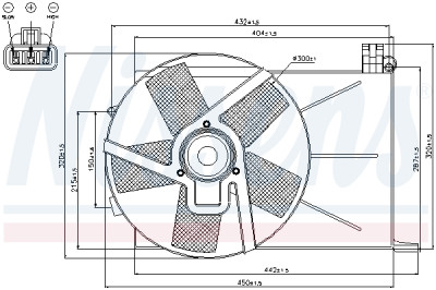 Ventilateur, refroidissement du moteur
