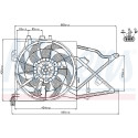 Ventilateur, refroidissement du moteur