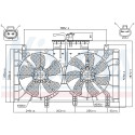 Ventilateur, refroidissement du moteur