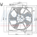 Ventilateur, refroidissement du moteur