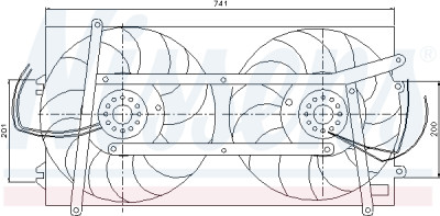 Ventilateur, refroidissement du moteur