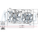 Ventilateur, refroidissement du moteur
