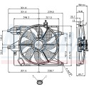 Ventilateur, refroidissement du moteur