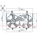 Ventilateur, refroidissement du moteur
