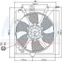 Ventilateur, refroidissement du moteur