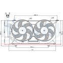 Ventilateur, refroidissement du moteur