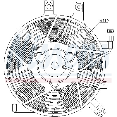 Ventilateur, refroidissement du moteur