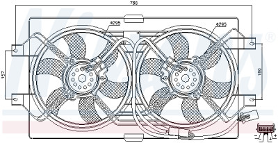 Ventilateur, refroidissement du moteur