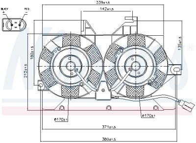 Ventilateur, refroidissement du moteur