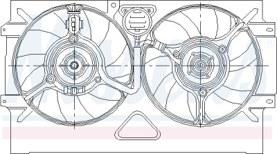 Ventilateur, refroidissement du moteur