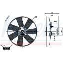 Ventilateur, refroidissement du moteur