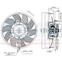 Ventilateur, refroidissement du moteur