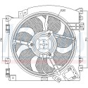 Ventilateur, refroidissement du moteur NISSENS 85598