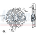 Ventilateur, refroidissement du moteur