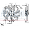 Ventilateur, refroidissement du moteur