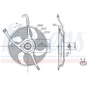 Ventilateur, refroidissement du moteur