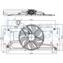 Ventilateur, refroidissement du moteur