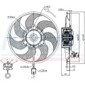 Ventilateur, refroidissement du moteur