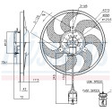 Ventilateur, refroidissement du moteur