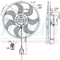 Ventilateur, refroidissement du moteur