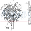 Ventilateur, refroidissement du moteur
