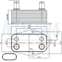 Radiateur d&#39;huile, huile moteur NISSENS 9.0675