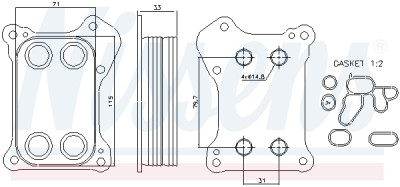 Radiateur d'huile