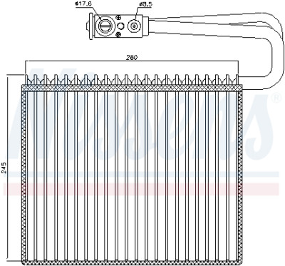 Evaporateur climatisation