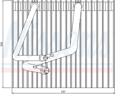 Evaporateur climatisation