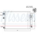 Condenseur, climatisation NISSENS 940222