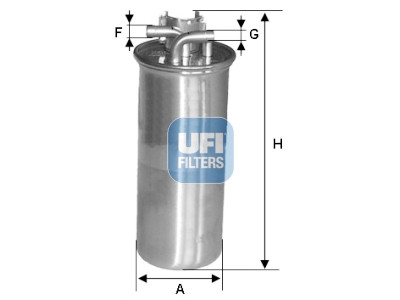 Filtre à carburant UFI 24.001.00