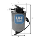 Filtre à carburant UFI 24.018.01
