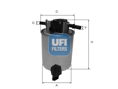 Filtre à carburant UFI 24.020.01
