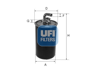 Filtre à carburant UFI 24.030.00