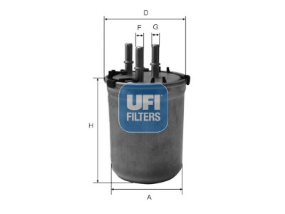 Filtre à carburant UFI 24.033.00