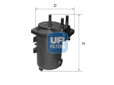 Filtre à carburant UFI 24.052.00