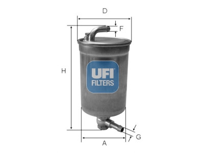 Filtre à carburant UFI 24.072.00