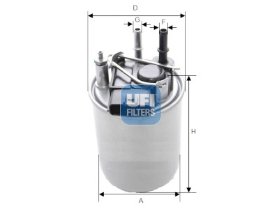 Filtre à carburant UFI 24.080.00