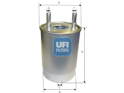 Filtre à carburant UFI 24.113.00