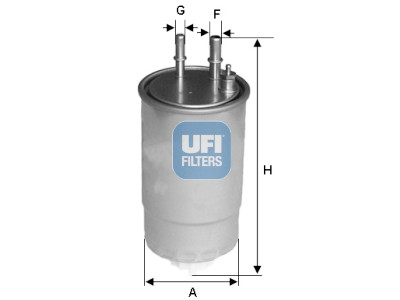 Filtre à carburant UFI 24.117.00