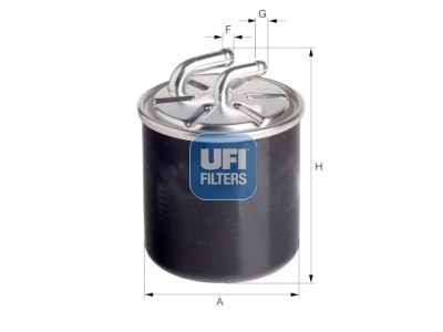 Filtre à carburant UFI 24.126.00