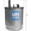 Filtre à carburant UFI 24.129.00