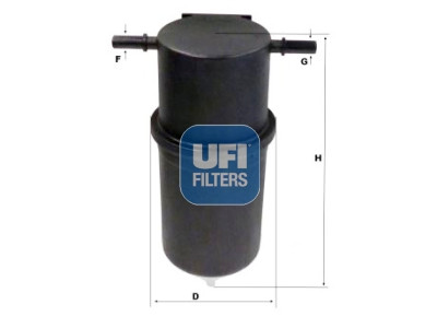 Filtre à carburant UFI 24.144.00