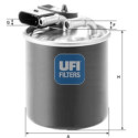 Filtre à carburant UFI 24.150.00