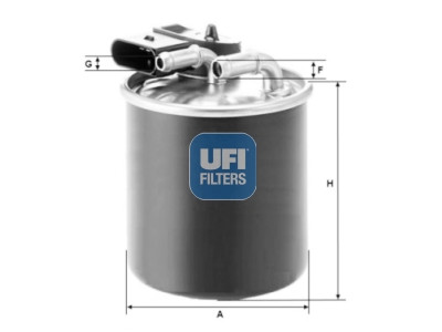 Filtre à carburant UFI 24.150.00