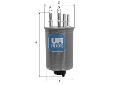 Filtre à carburant UFI 24.190.00